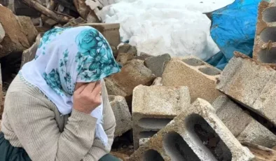 Sabah gürültüye uyanan Zine Teyze'nin dünyası başına yıkıldı