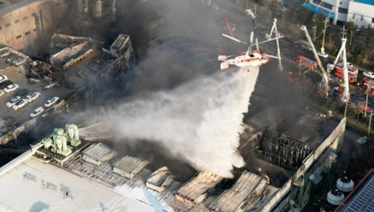 Güney Kore’de fabrika yangını: 10 ölü, 59 yaralı