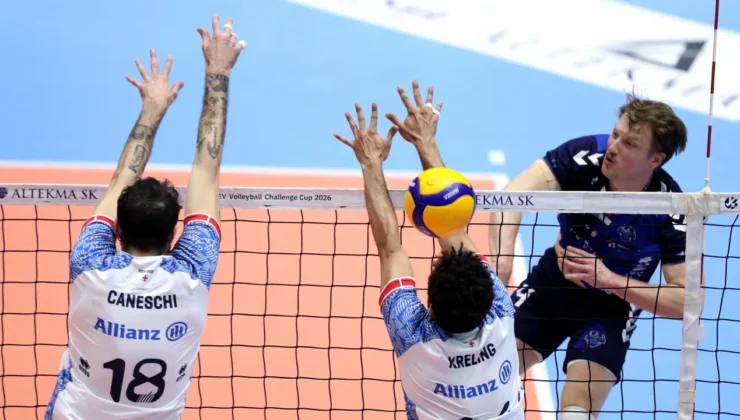 Altekma CEV Challenge Kupası'na veda etti!