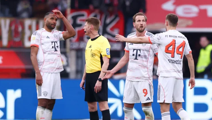Bundesliga'da inanılmaz maç: Bayern Münih 9 kişi kaldı, 3 gol VAR'dan döndü