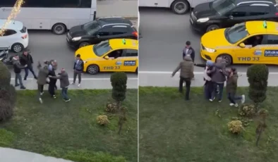 Sultangazi’de kemerli yumruklu trafik kavgası!