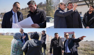 Etimesgut Belediye Başkanı Erdal Beşikcioğlu’ndan saha çalışması