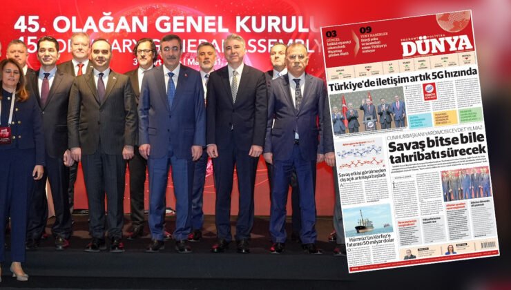 Yılmaz’dan ‘istikrar’ vurgusu: Savaş sonrası döneme hazırlıklı olmalıyız