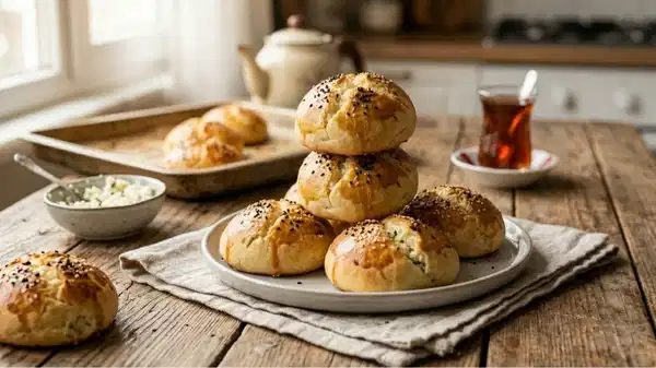 Mayalama derdi olmayan şipşak anne poğaçası tarifi…