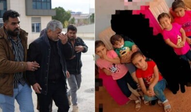 Babanın en ağır yükü: Kızı ve 5 torununun cenazesini gözyaşlarıyla teslim aldı