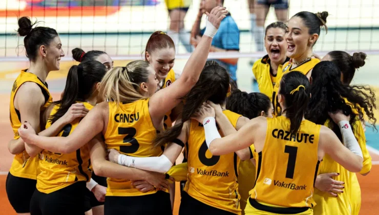 VakıfBank Kupa Voley'de Dörtlü Final'e yükseldi!