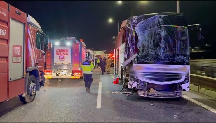 Kuzey Marmara Otoyolu’nda Feci Kaza!