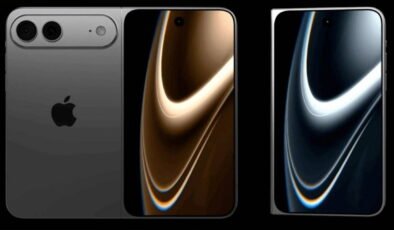 Katlanabilir ekranlı iPhone için dijital çizim görselleri ortaya çıktı
