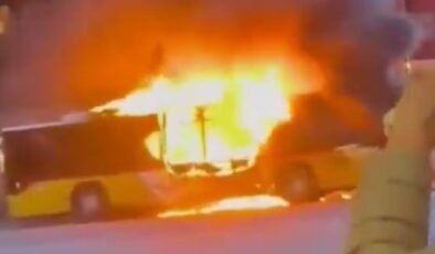 Otobüste dehşet! Kendini ateşe verdi, faciada en az 6 kişi öldü