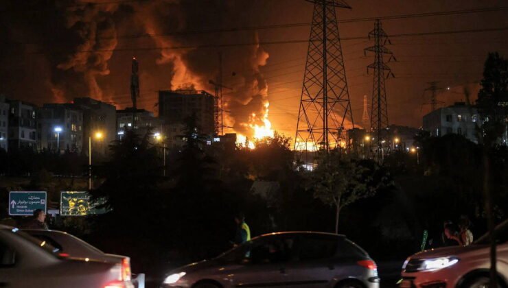 İsrail ordusu duyurdu: Tahran’a geniş çaplı hava saldırısı!