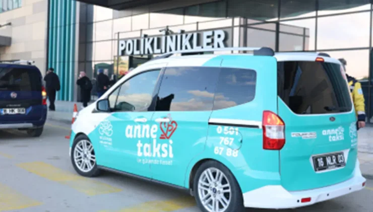 Nilüfer'de hamile ve yeni doğum yapmış kadınlar için 'Anne Taksi' devrede