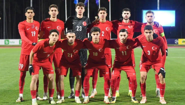 8 kişi kalan Ümit Milliler Hırvatistan'a direnemedi!