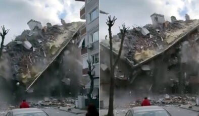 Avcılar’da 5 katlı bina yıkım sırasında çöktü