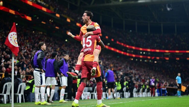 Zirvede fark 7'ye çıktı: Galatasaray 3 puanı üç golle aldı!
