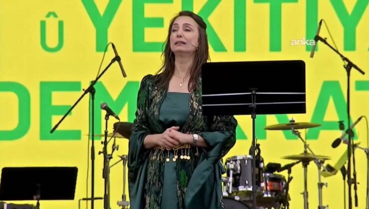 İstanbul'daki Nevruz kutlamasında 'İmamoğlu' mesajı