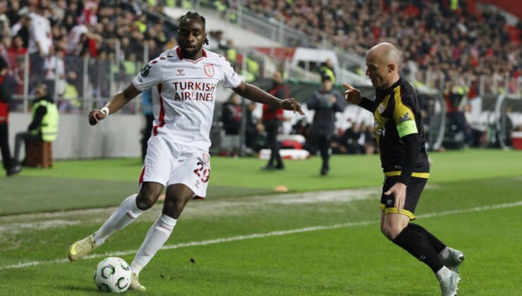 Samsunspor tur umutlarını mucizelere bıraktı: Samsunspor 1-3 Rayo Vallecano