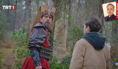 TRT dizileriyle tarihi sil baştan yazarken uyduruk tarihi eser de üretti: Dizi dekorunu tarihi eser olarak müzeye koydular!