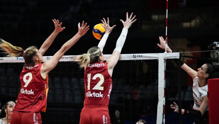 Galatasaray Daikin evinde CSO Voluntari'ye geçit vermedi!