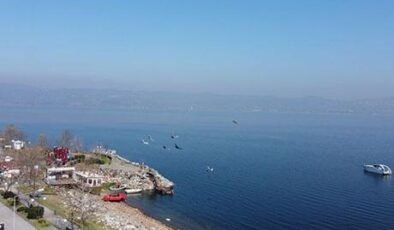 Sapanca Gölü'nde su seviyesi, 1 ayda 17 santimetre arttı