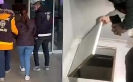 34 yıl 11 ay hapis cezasıyla aranıyordu! Yatak altındaki gizli bölmede yakalandı