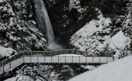 Kar geri döndü: Köy yolları kapandı, her yer beyaza büründü