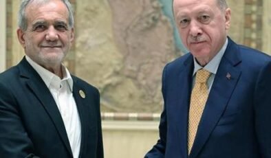 Cumhurbaşkanı Erdoğan, İran Cumhurbaşkanı Pezeşkiyan ile görüştü