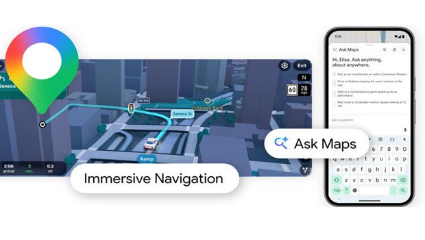 Google Haritalar’a Gemini dokunuşu: Sürüş ekranı değişiyor, yeni özellikler geliyor