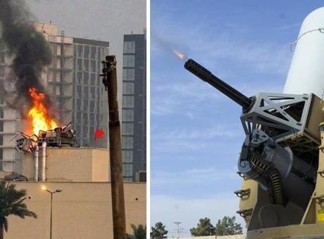 ABD’nin Bağdat Büyükelçiliği füze ile vuruldu! Sıcak görüntü