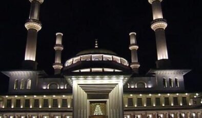 Millet Camii’nde ‘Kadir Gecesi Özel’ yayını