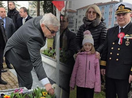 Şehit evi ziyaretinde şaşkına çeviren karşılaşma! Kapıyı açan isim tüm protokolü şaşırttı