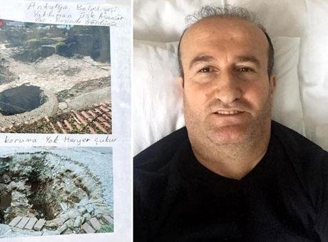 Antalya’da şehir merkezinde çukura düştü; 1 milyon lira tazminat kazandı: Ömrümü yediler