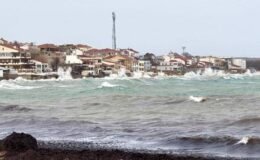 Kuzey Ege Denizi için 'fırtına' uyarısı