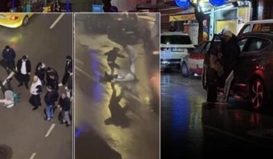 Cadde ortasında dehşeti yaşadı! Tekme ve yumruklara feci şekilde darbedildi; araçların biri dahi durmadı