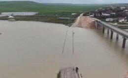 Diyarbakır’da sağanak; Ambar Çayı taştı, yol ve tarlalar sular altında kaldı