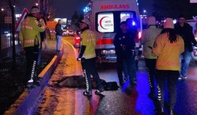 Bursa'da otomobilin çarptığı yaya hayatını kaybetti