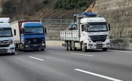 Tekirdağ’dan İstanbul yönüne ağır tonajlı araçların geçişine izin verilmiyor
