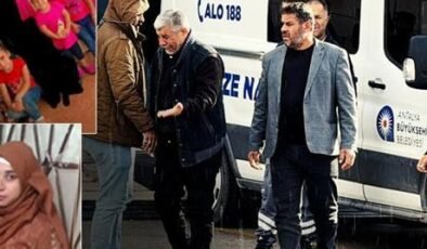 Acılı baba kızı ve 5 torununun cenazelerini gözyaşlarıyla teslim aldı
