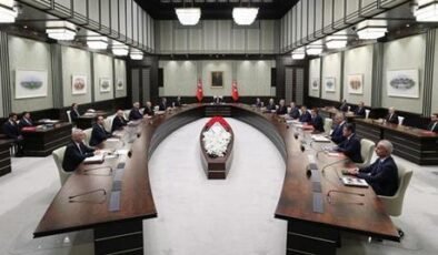 Gözler Beştepe’de! Kabine bugün toplanıyor: Kritik başlıklar masada