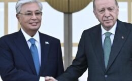 Cumhurbaşkanı Erdoğan, Kasım Cömert Tokayev ile görüştü