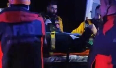 Elazığ’da otomobil şarampole yuvarlandı: 5 yaralı