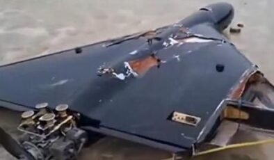 Savaşta kritik an! İran medyası görüntüleri paylaştı: ABD'nin 'kopya dronu' düşürüldü