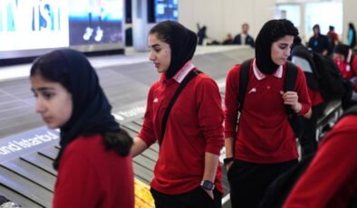 İran Milli Kadın Futbol Takımı kafilesi ülkelerine hareket etti