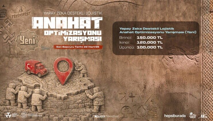 Genç yazılımcılar için 150 bin TL ödüllü 'Lojistik Optimizasyonu' yarışması başladı!