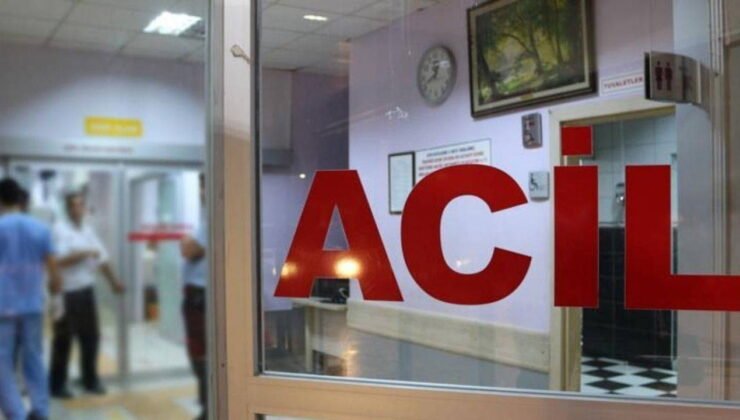 Bariyerleri aşan otomobil alt yola düştü: 1’i bebek 4 yaralı