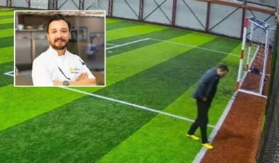 39 yaşındaki erkek halı sahada kalp krizi geçirip, yaşamını yitirdi