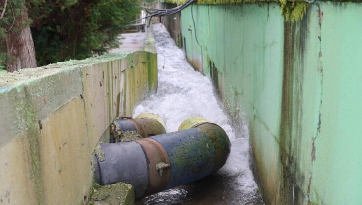 Kocaeli'nin fazla suyu Sapanca Gölü'ne gönderiliyor