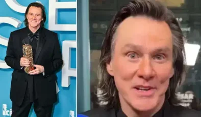 Jim Carrey değil dublörü mü? Paris’teki ödül töreninde 'klon' tartışması!