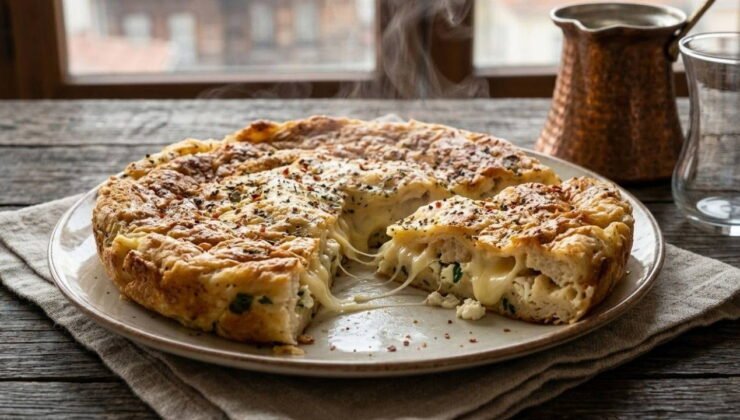 Hamur yok, yufka yok: Bayat ekmeklerden 10 dakikada börek tarifi…