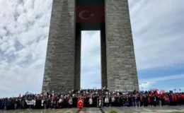 Çağdaş Gençlik 17. Şehitler Abidesi Çanakkale buluşması gerçekleştirildi