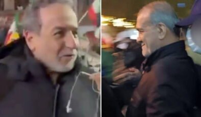 İran halkı sokaklarda… Pezeşkiyan ile Arakçi, kutlamalara katıldı